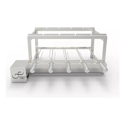 Kit Churrasqueira Inox Gira Grill 5 Espetos - 1