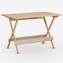 Ver imagem 1 de Mesa Dobrável 120x70 em Eucalipto sem Pintura