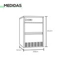 Ver imagem 5 de Máquina de Gelo Benmax Super Ice 26kg 220v Benmax