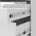 Ver imagem 6 de Quarto Modulado Casal de Canto com Guarda-roupas Maleiro e Cabeceira Alpes Master Luciane Móveis