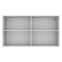 Ver mais imagens de Armário de Cozinha Aéreo 120 cm 2 Portas Branco Agata Madesa