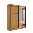 Ver imagem 1 de Guarda Roupa Mdf Atenas 2 Portas Espelho Cinamomo