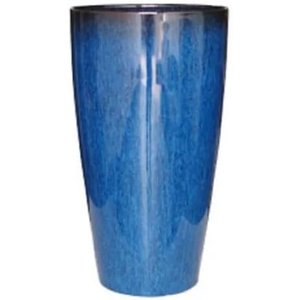 Vaso Grande para Planta Sala Varanda Jardim (liso/azul-marinho)