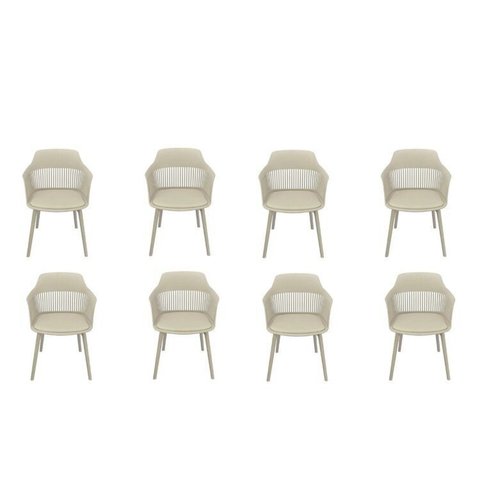 Kit com 8 Cadeiras Mena para Sala de Jantar