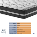 Ver imagem 2 de Cama Box King Preto com Base Baú Cinza Classic Anjos