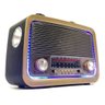 Rádio Vintage Retrô Antigo Bluetooth Usb Am Fm Usb - 1