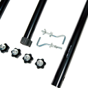 Ver imagem 3 de Suporte Desmontável Rede Descanso Dormir Metal Quintal Jardim