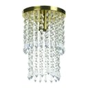 Ver imagem 5 de Kit 2 Lustre Plafon Spark + Lustre Plafon Manucrilic Dourado
