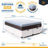 Cama Box Baú com Colchão de Espuma D33 Pillow Top Comfort Luxo King 193cm - 4