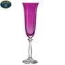 Taças Cristal Angela Violeta Champanhe e Agua 12un Bohemia - 5