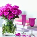 Ver imagem 3 de Taças Cristal Angela Violeta Champanhe e Agua 12un Bohemia