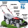 Cortador De Grama Nakashi LR-225TE À Gasolina 6.5HP 4T 196cc Com Descarga 4 Em 1 Rodas Com Traçã - 9