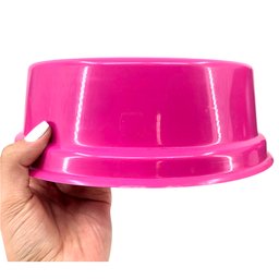 Comedouro Bebedouro Para Pet N3: Rosa - 3