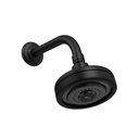 Ver imagem 1 de Chuveiro Deca com Tubo de Parede Acqua Plus Standart Black Matte - 1990.bl.std.mt