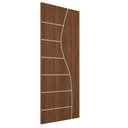 Ver imagem 1 de Folha de Porta Frisada R10S com 3 Dobradiças 3 1/2 Parafusos:Imbuia/60 cm