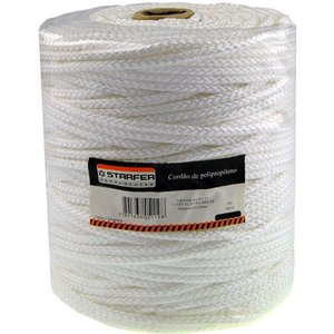 Cordao de Amarração Polipropileno Branco 3mm 1kg - Starfer