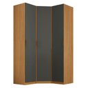Ver imagem 2 de Guarda-roupa de Canto 3 Portas 100% Mdf Altezza Clean