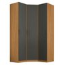 Guarda-roupa de Canto 3 Portas 100% Mdf Altezza Clean - 2