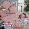 Kit Roupa de Cama Solteiro Percal 200 Fios 100% Algodão com Elástico e Fronha 2 Peças:rose - 6