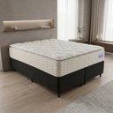 Ver imagem 2 de Cama Box King Colchão Ortopédico Atena Molas Ensacadas Pillow Top Hip Sleep