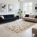 Ver imagem 2 de Tapete Sala Quarto Escritório Domani Floral 2,00 X 2,50