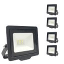 Ver imagem 1 de 5 Refletor Led 10w Branco Frio Holofote Bivolt Prova D'água