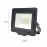 5 Refletor Led 10w Branco Frio Holofote Bivolt Prova D'água - 3
