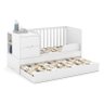 Berço Americano Multifuncional Formare Branco Acetinado com Colchão Gazin – Matic - 4