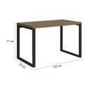 Ver imagem 3 de Mesa Com Gaveteiro Frame Munique Kappesberg