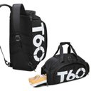 Ver imagem 1 de Bolsa Mala T60 Academia Esportes Porta Tenis Sport Treino Preta