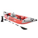 Ver imagem 1 de Caiaque Excursion Pro K1 com Remos e Bomba Vermelho Intex