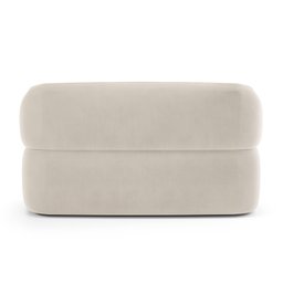 Kit Poltrona Giratória e Sofá Orgânico Living Glee 03 Lugares 170cm Veludo Bege - Desk Design - 16 Kit Poltrona Giratória e Sofá Orgânico Living Glee 03 Lugares 170cm Veludo Bege - Desk Design - 16