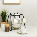 Ver imagem 2 de Kit Cafeteira de Bancada C/ Suporte 6 Xícaras + Coador