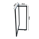 Ver imagem 2 de Pé Base para Mesa Estilo Industrial Modelo T - 2 Peças