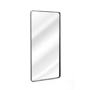Ver imagem 2 de Espelho Grande Corpo Inteiro Retangular com Moldura em Metal Industrial 120 X 60cm Preto