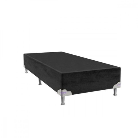 Base para Cama Box Solteirão 96x203x28 Sued Preto Portobel Preto