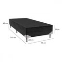 Ver imagem 2 de Base para Cama Box Solteirão 96x203x28 Sued Preto Portobel Preto