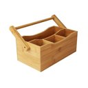 Ver imagem 1 de Porta Talher Bambu 28cm - A/casa