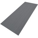Ver imagem 3 de Rolo Passadeira Emborrachada Antiderrapante 15m X 45cm Cinza