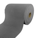 Ver imagem 1 de Rolo Passadeira Emborrachada Antiderrapante 15m X 45cm Cinza