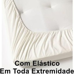 Jogo Cama Lençol Unique Casal Padrão 400 Fios Ponto Palito 3 Peças - Cinza - 2
