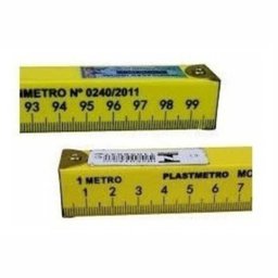 5 Régua Metro Tecido Alfaiate Balcão Corte Costura Estilista Plastmetro - 3