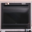 Ver imagem 6 de Painel para Tv Suspenso 50 Pol 120cm 2 Prateleiras Versa M24 Preto - Mpozenato