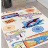 Tapete Infantil 1.00m x 1.40 Antiderrapante Kids Juvenil: Dino - 1