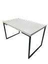 Ver imagem 3 de Mesa Estilo Industrial - Modelo Standard - 100x90x75cm - Cor Branco