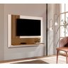Painel Sala Para TV até 43 Polegadas 5119 Smart - Off White / Nature - JM Casa dos Moveis - 1