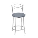 Ver imagem 2 de Kit 2 Banquetas Cromadas Bc26c Assento Espuma D15