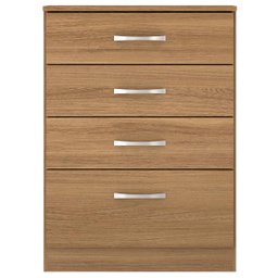 Cômoda Astral 4 Gavetas Amêndola Touch Demóbile - Bela Móveis - 5