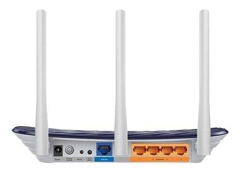 Roteador Tp Link Archer C20w Dual Band Ac750 Wireless Cor:Azul/Cinza - 2