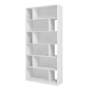 Ver imagem 3 de Estante Livreiro Home Office 90x187,5cm com 12 Nichos Branco BE44